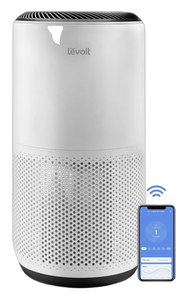 LEVOIT Core 400S-P product view on a plain background