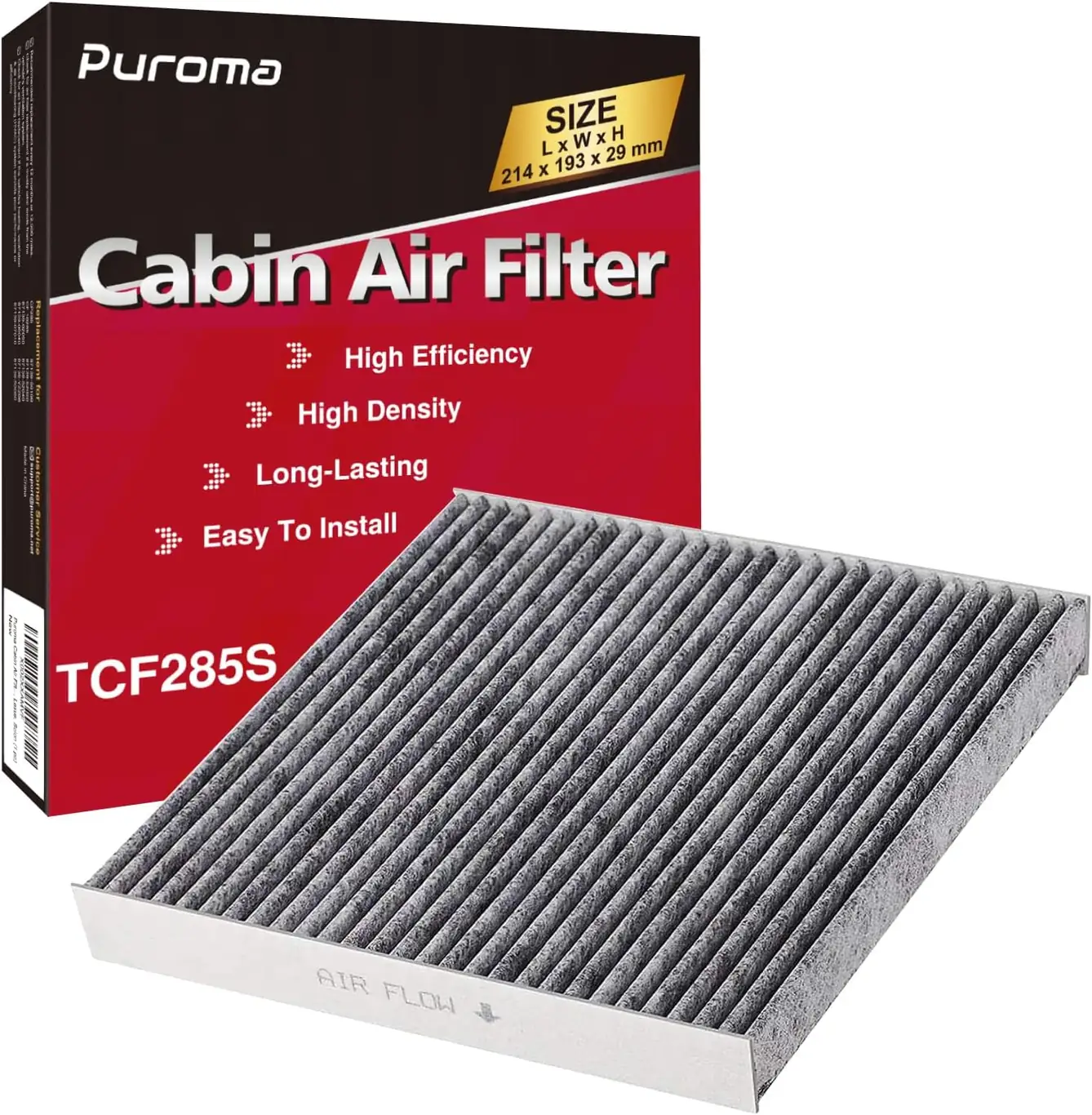 Puroma CP285 Activated Carbon product view on a plain background