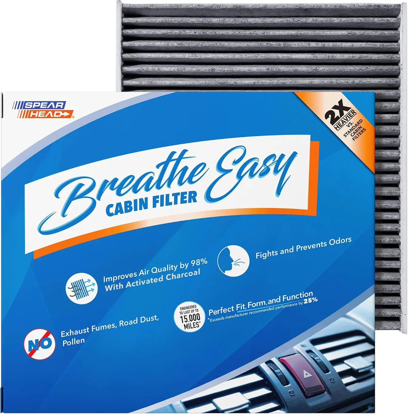 Spearhead Breathe Easy BE-157 product view on a plain background