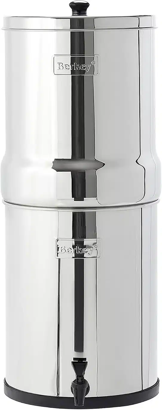 Royal Berkey Gravity-Fed Stainless product view on a plain background