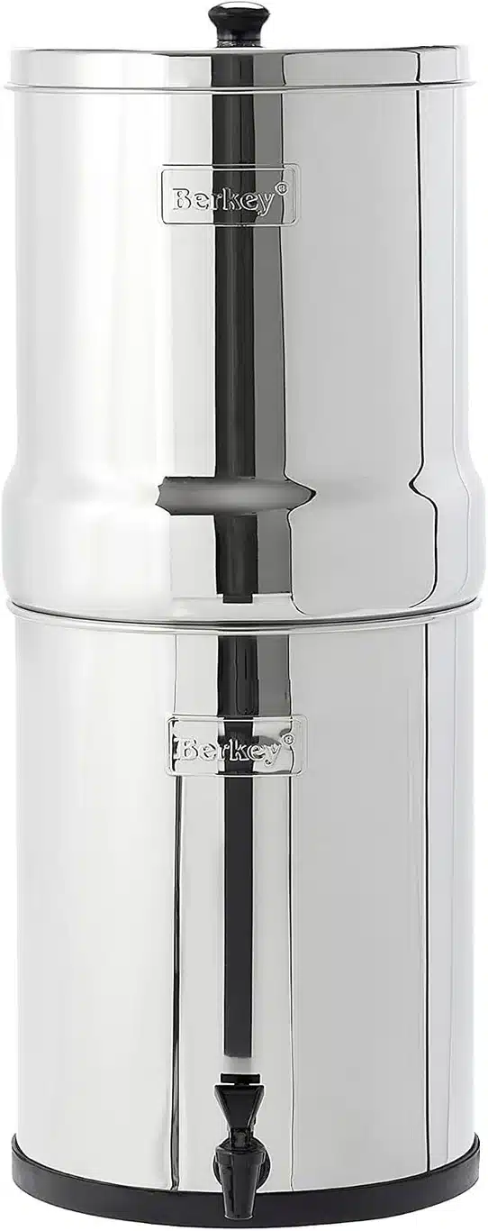 Big Berkey Gravity-Fed Stainless product view on a plain background