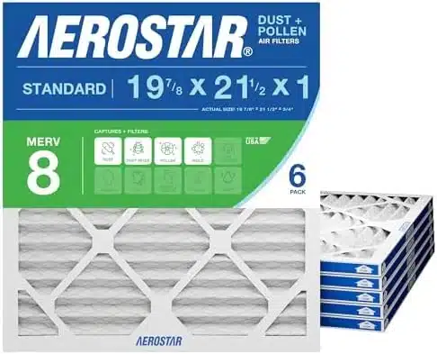 Aerostar MERV 8 Air product view on a plain background
