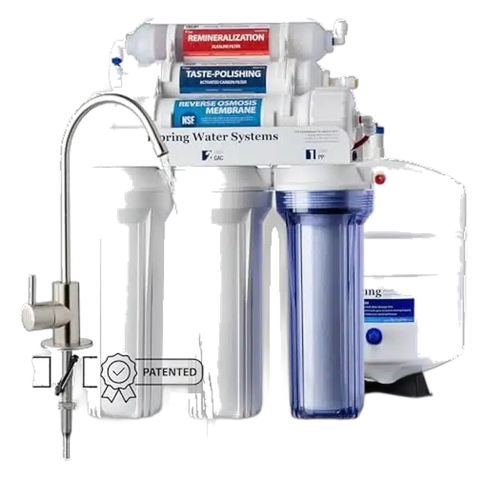 iSpring RCC7AK NSF Certified product view on a plain background