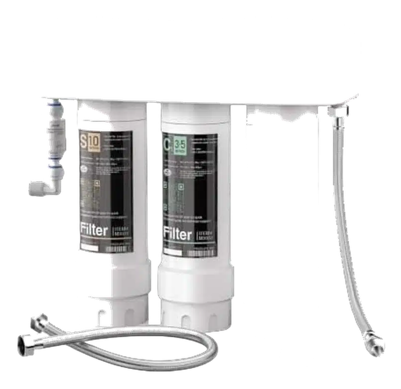Frizzlife Under Sink Water product view on a plain background