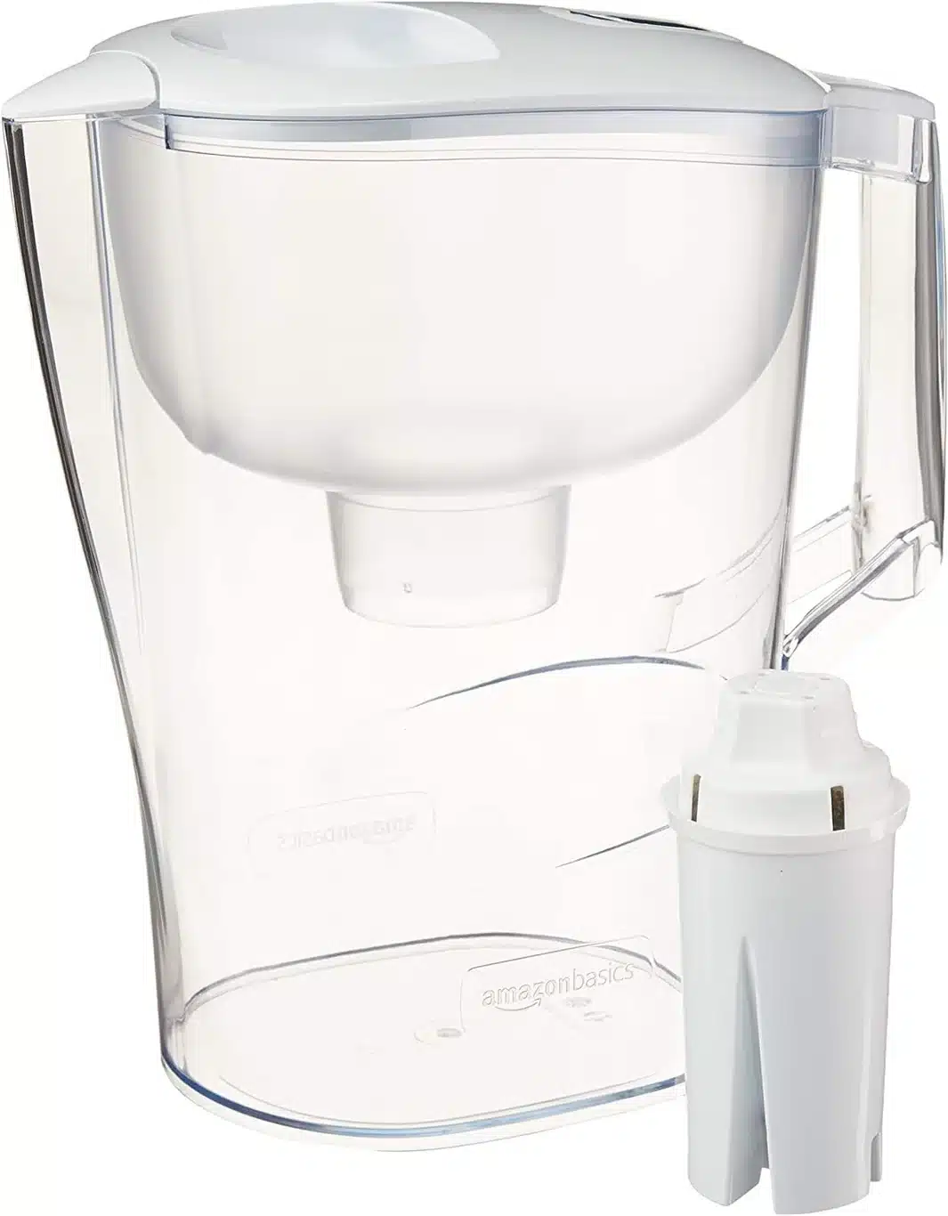 Amazon Basics 10-Cup Pitcher product view on a plain background