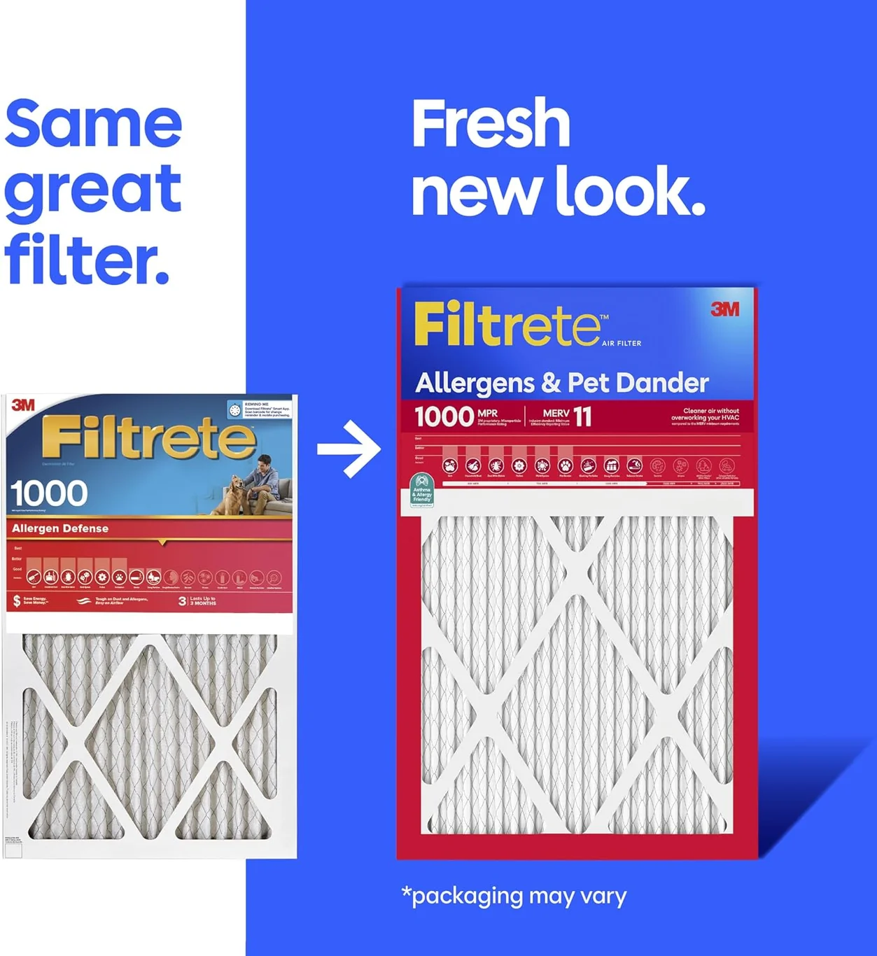 filtrete 20x25x1 product view on a plain background