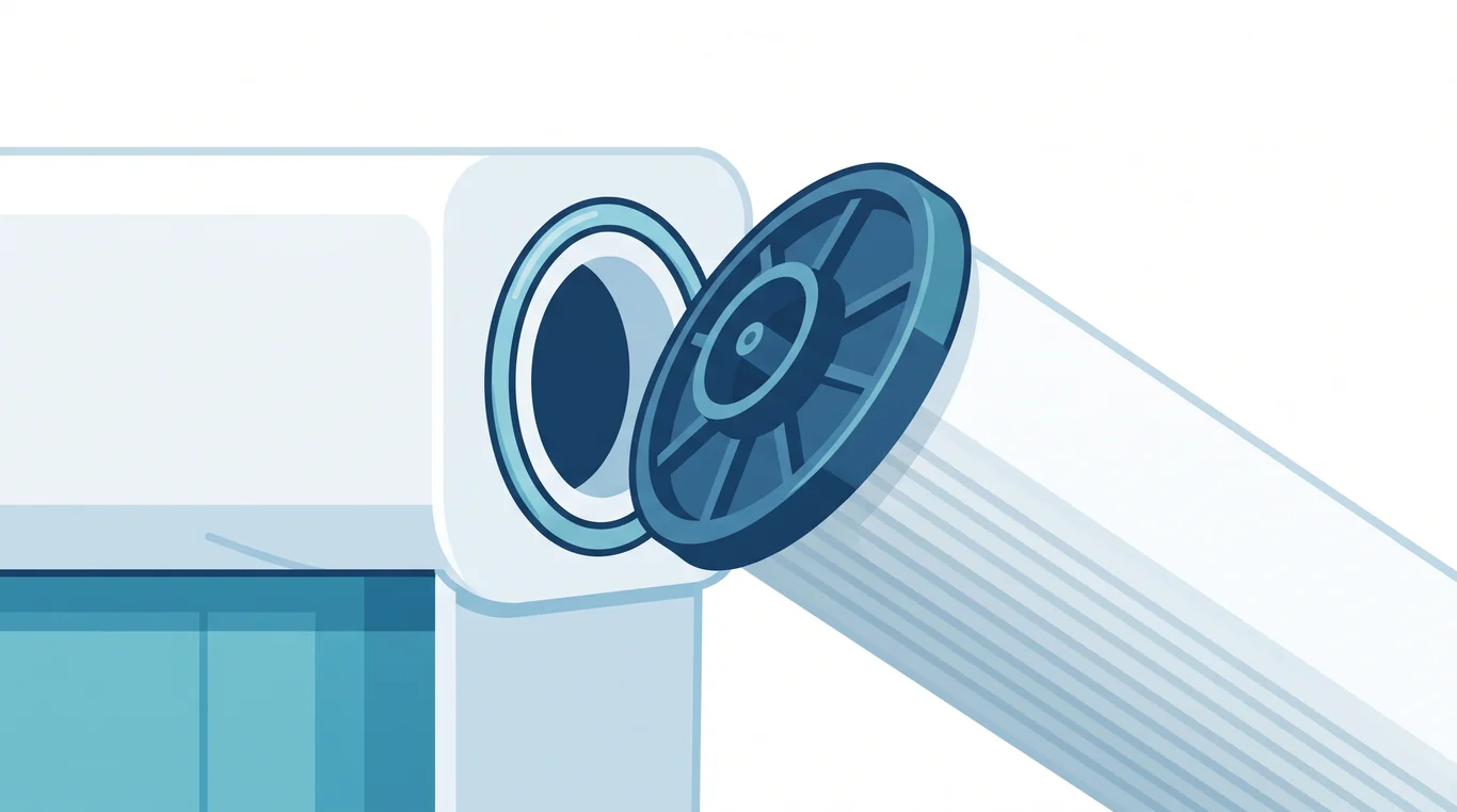 Filter cartridge end cap misaligned against a slot opening