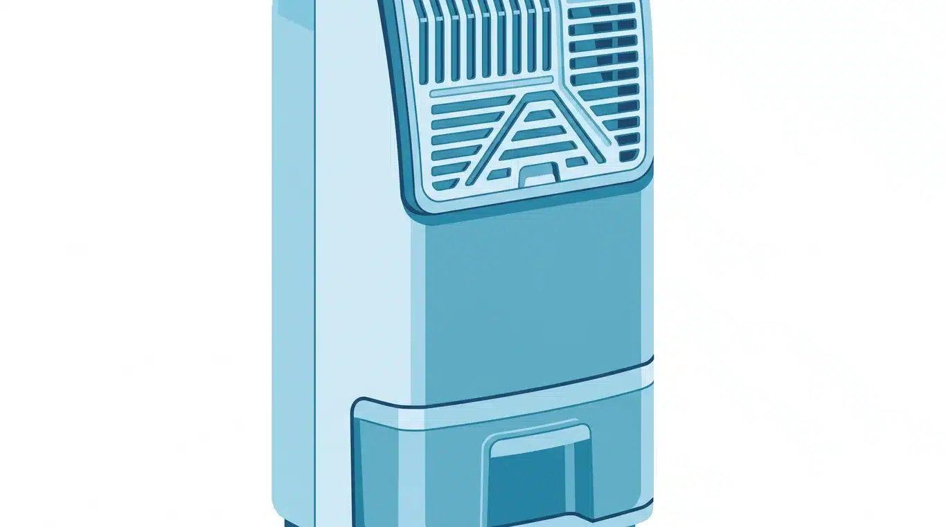 Combo unit with an air filter grille and water tank