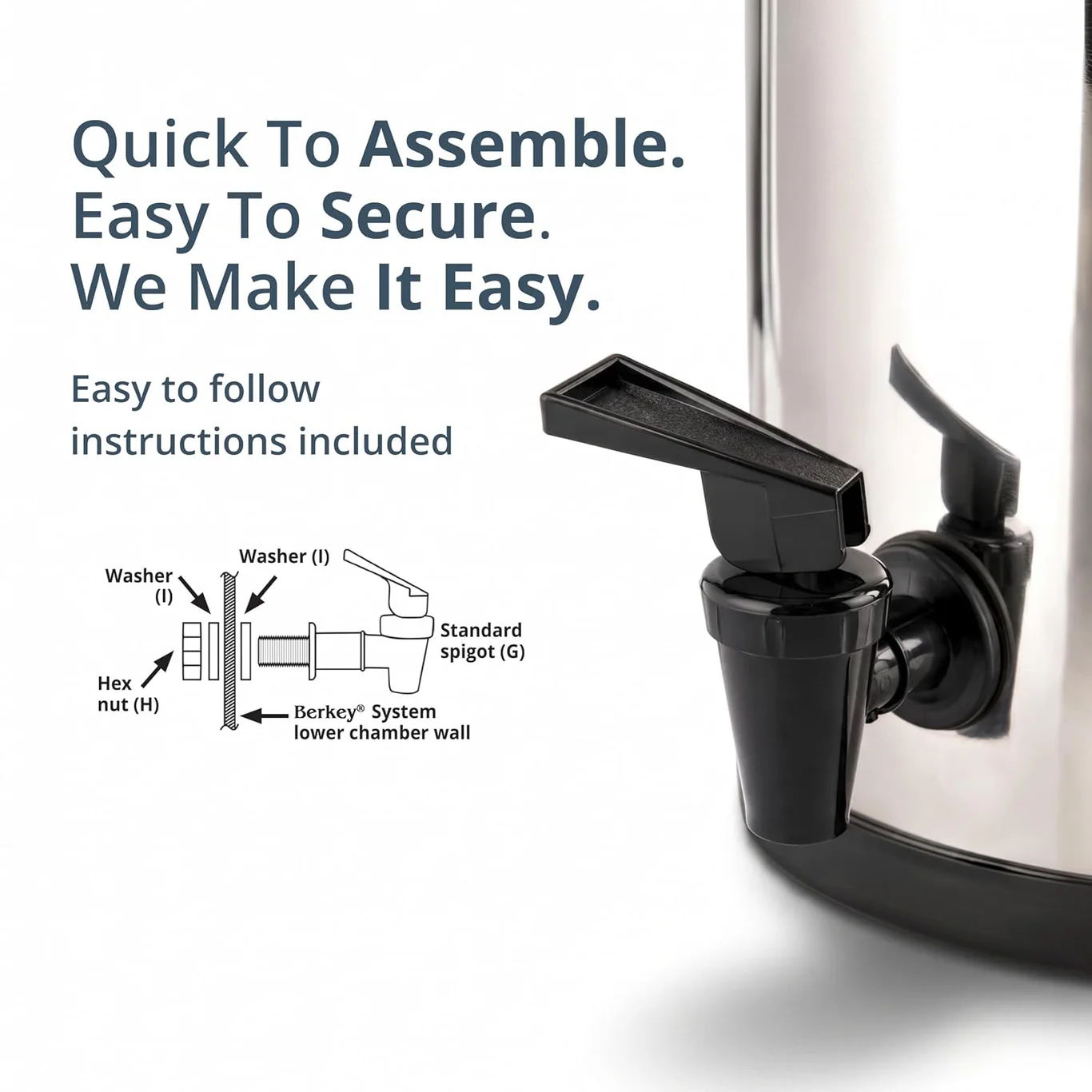 royal berkey product view on a plain background