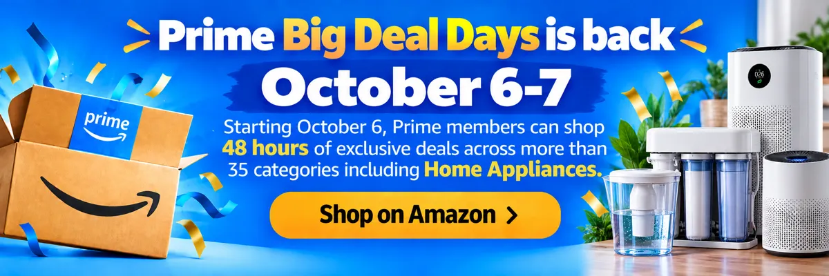 Amazon Prime Big Deal Days - Home Appliances deals
